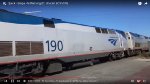 AMTK 202 & 190 backing into Tampa Union Station on Amtrak 91 